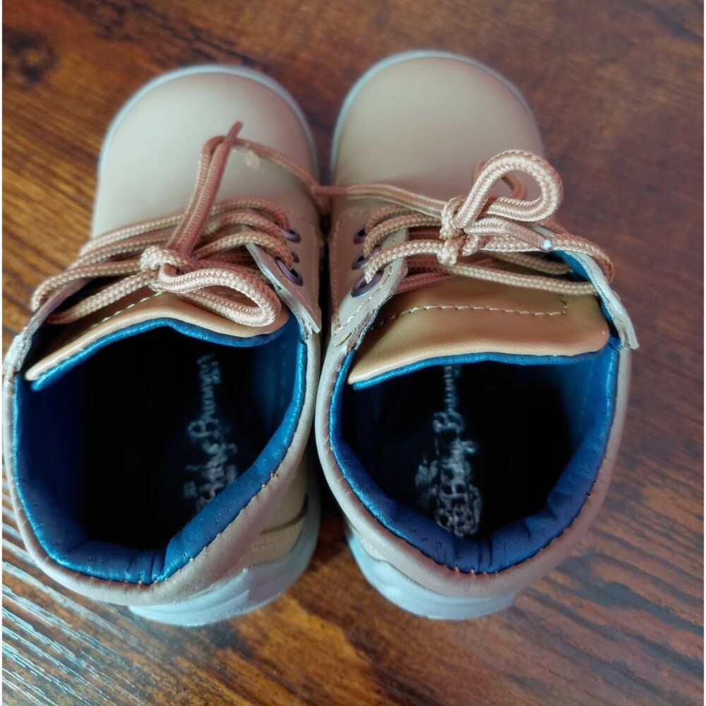 Baby Bunnies Kids Brand Infant/Toddler Lace Up Boots US Size 4/EU 20 - Picture 5 of 8